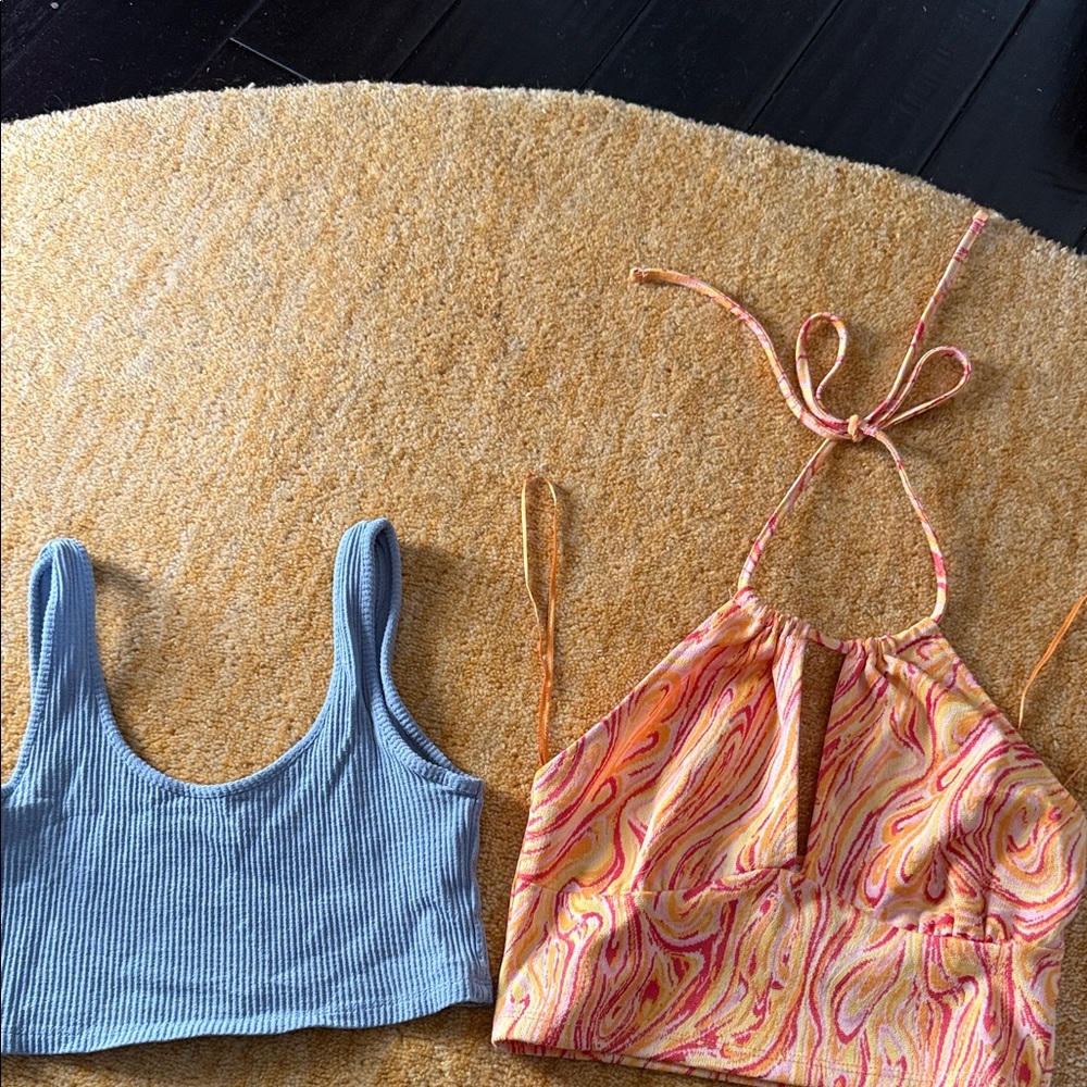 Bershka and Pull&Bear crop top lot